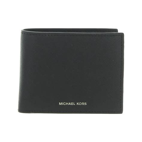 michael kors men's leather wallet|michael kors small black wallet.